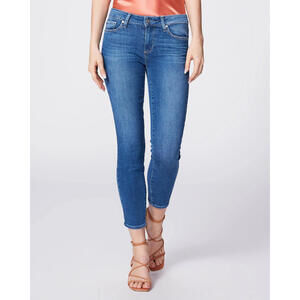 Paige Jeans Women's 26 Verdugo Crop Forever Medium Wash Blue